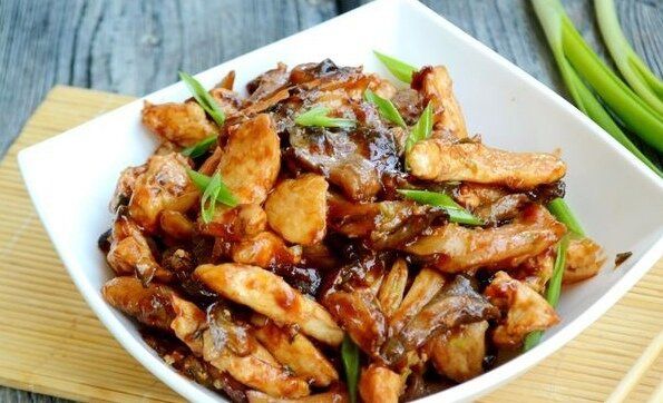 Куриное филе с вешенками: волшебный вкус в кисло-сладком соусе за 30 минут