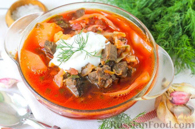 борщ: классика в новом свете