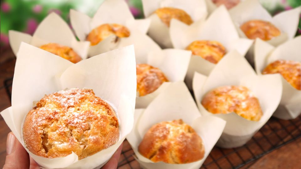 Как приготовить яблочные маффины за минуту на глаз и в духовке