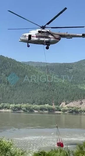 Сброс воды в Иволгинском районе продолжается