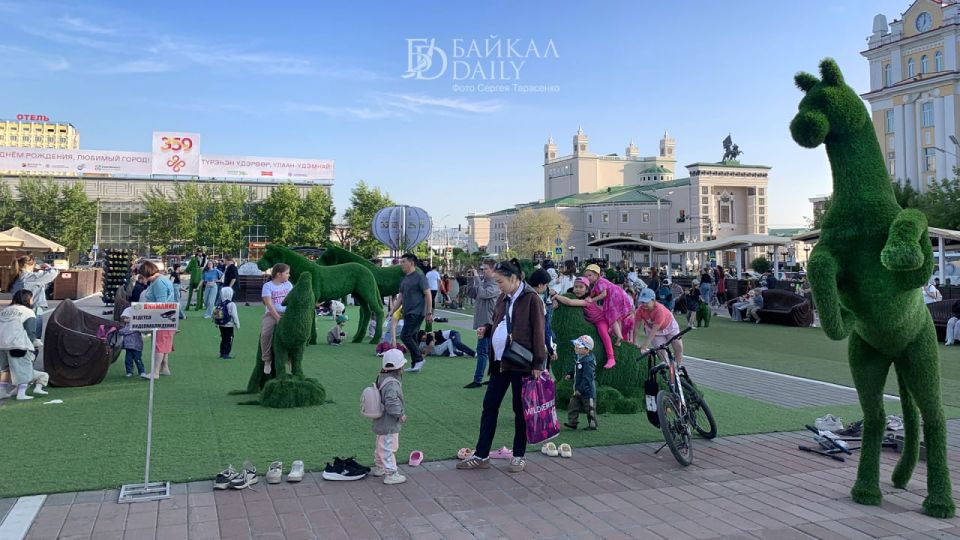 Традиционная рубрика в конце месяца - Прогулки по Улан-Удэ