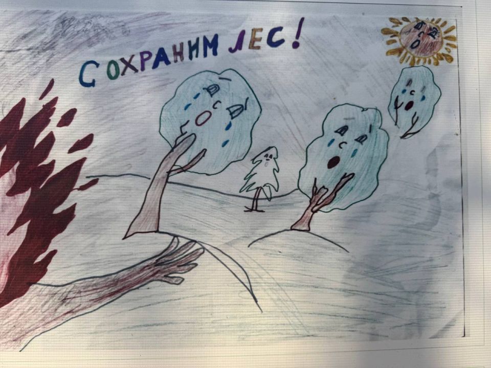 Дети просят беречь городские леса