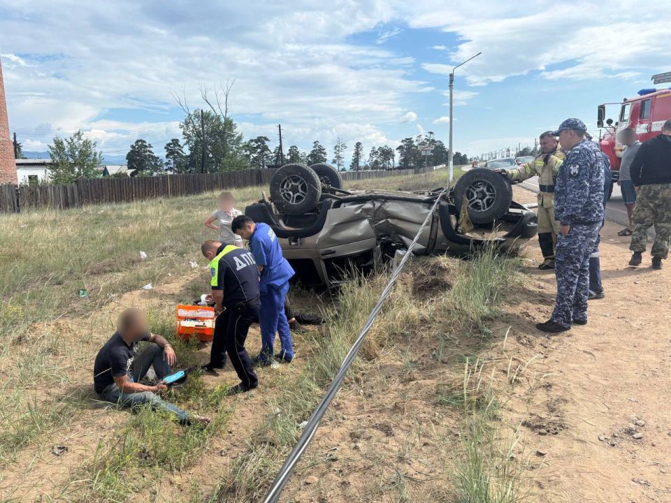 Три человека пострадали в ДТП в Заиграевском районе Бурятии