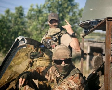 Чингис Дамбиев: Привет солнечной Бурятии с Южно-Донецкого направления