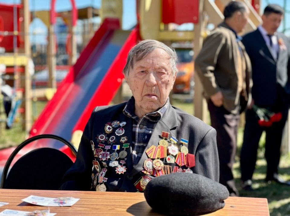 Ветеран ВОВ отпраздновал 102-летие в Бурятии