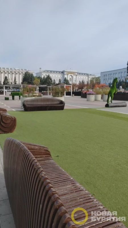 Площадь Советов готовится к зиме