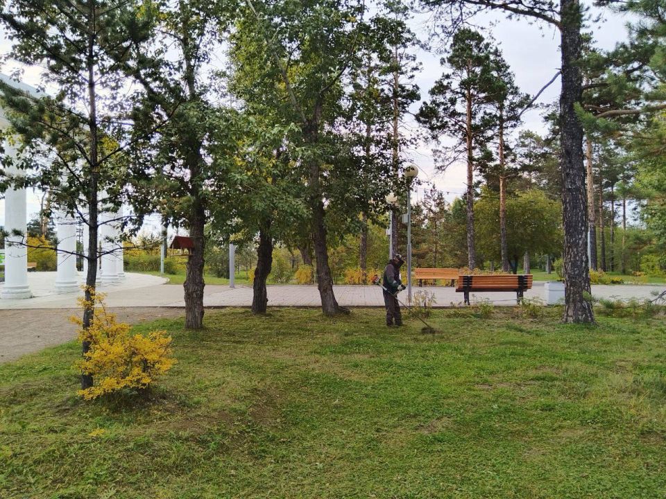 Парки Улан-Удэ готовят к зимнему сезону