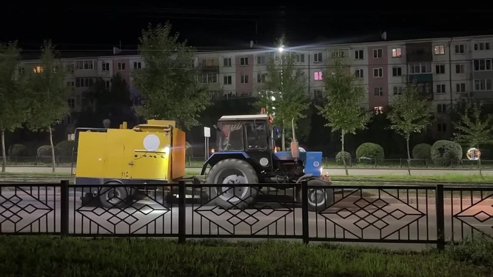Ежедневно улицы Улан-Удэ очищают более 120 человек и 13 единиц техники