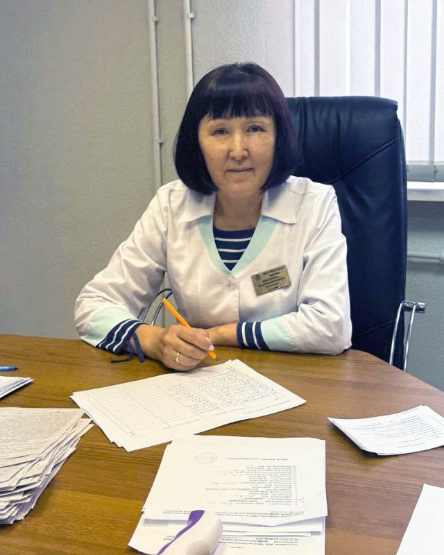 Доброго утра и плодотворного дня желает заслуженный врач Республики Бурятия, врач-терапевт высшей категории Медико-санитарной части МВД Бурятии Екатерина Ачитуева
