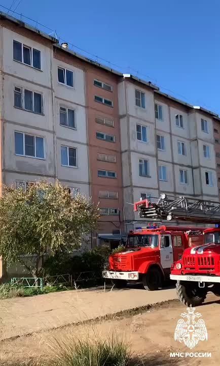 Ребенок пострадал на пожаре в Гусиноозерске