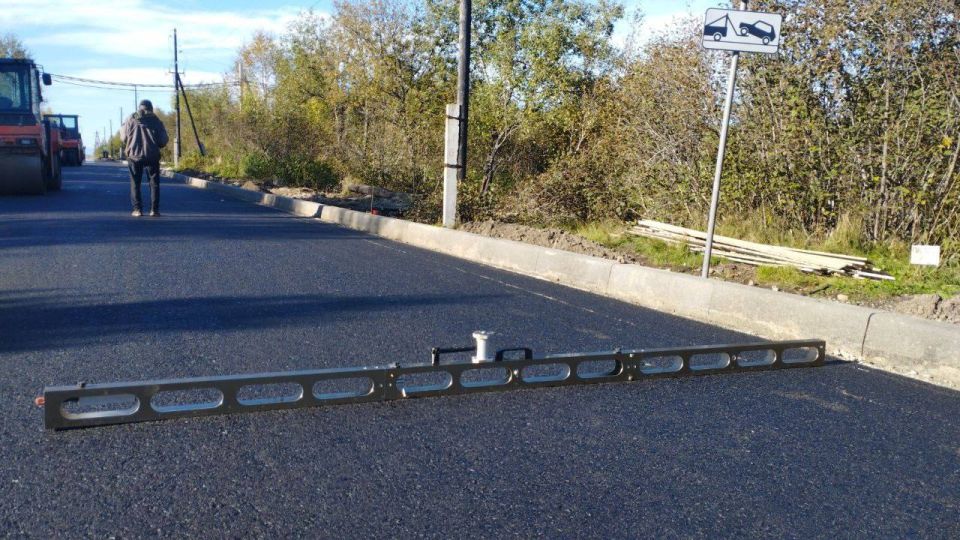 В селе Выдрино Кабанского района началась укладка асфальтобетонного покрытия на участке от улицы Рабочей до местности «Ковш», протяженностью 1,2 км