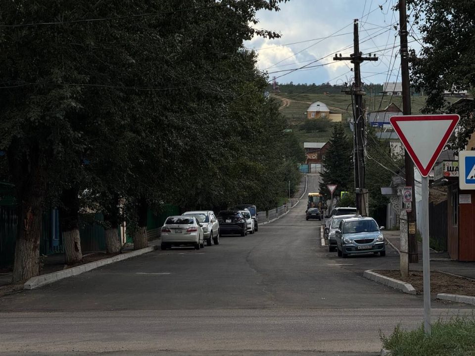 В приграничном городе Бурятии завершили ремонт трех улиц