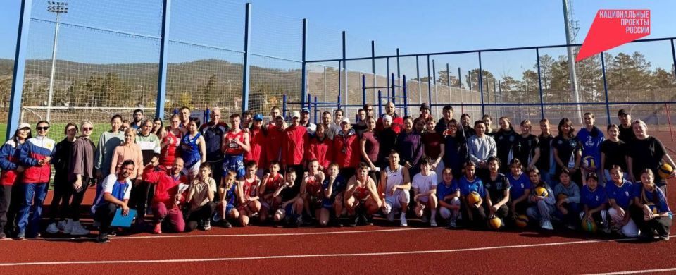 На стадионе «Забайкалец» открыли новую спортивную площадку «Спортмастер»!