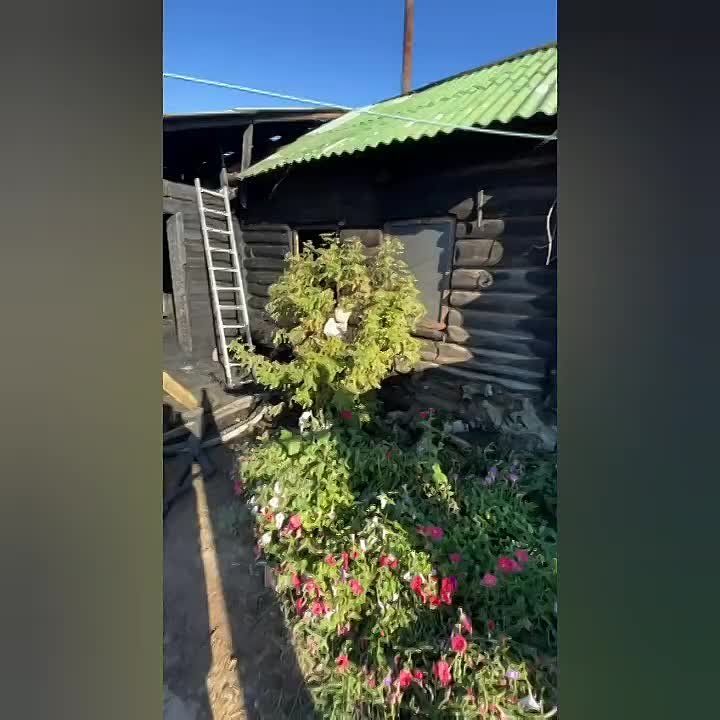 «Сердце разрывается»: огонь уничтожил дом многодетной семьи из Кабанского района