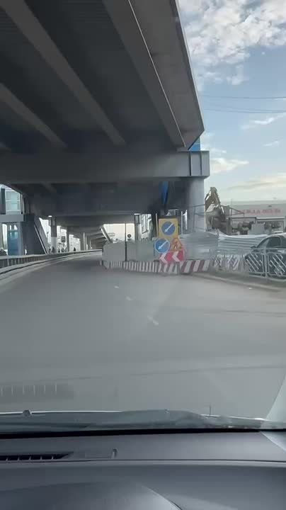 Возле Центрального рынка сменится перекрытая полоса движения