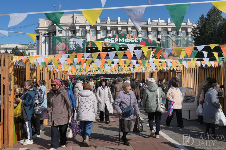В Бурятии подвели итоги «ФермФеста», два дня работавшего на площади Советов