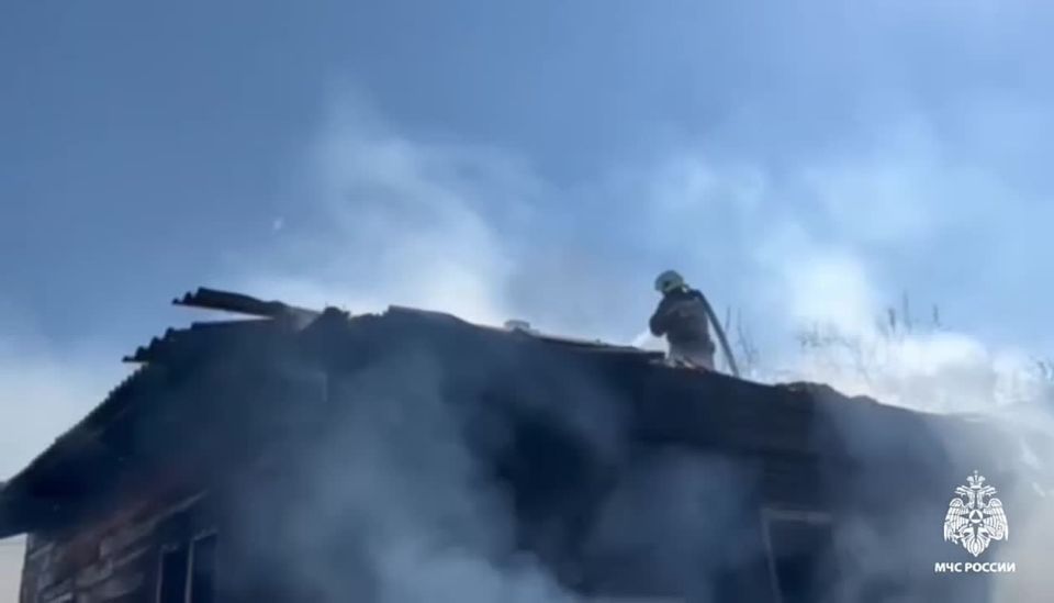 В Бурятии за сутки:. Огнеборцы республики реагировали на 5 загораний