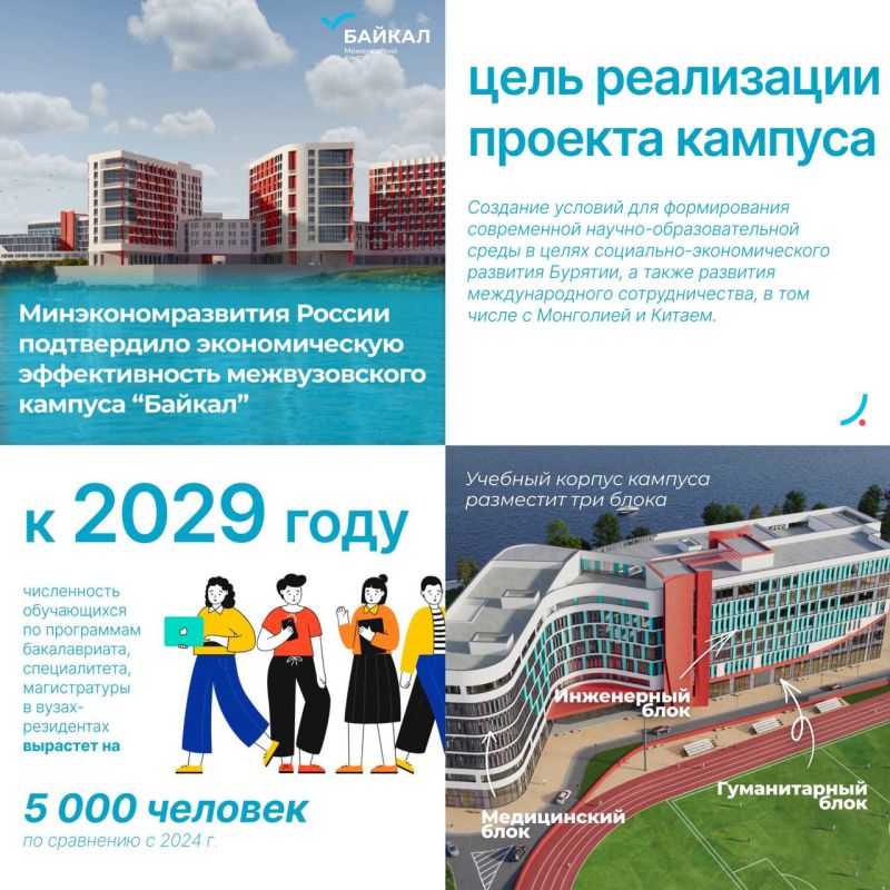 Межвузовский кампус «Байкал» признан эффективным инвестпроектом