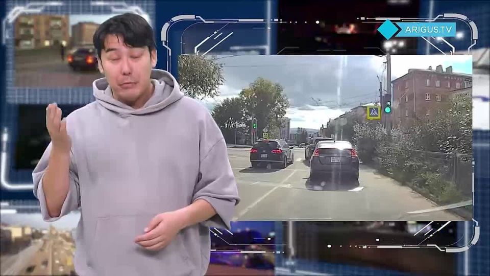 Автохамы в Улан-Удэ гоняют по тротуарам и игнорируют пешеходов