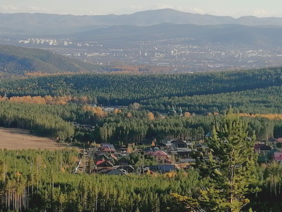 Гуляем по тропе здоровья, любуемся окрестностями Улан-Удэ