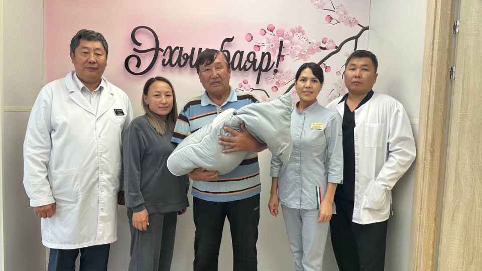 В семье из Бурятии родился шестой ребенок