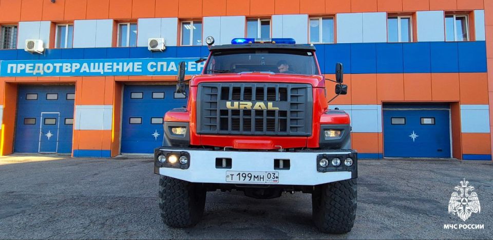 В Бурятии за сутки:. Зарегистрирован 1 пожар