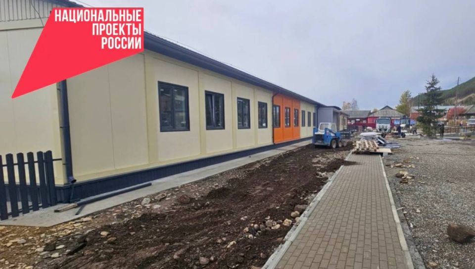 На севере Бурятии строят новую поликлинику
