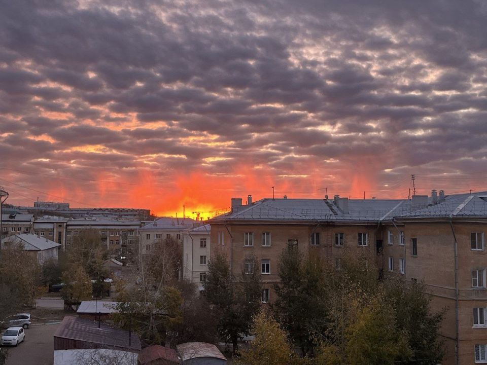 #атвпишут огненный рассвет сегодня