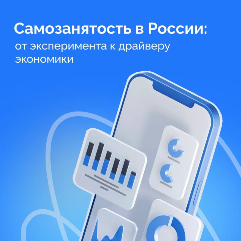 Самозанятость в России всего за несколько лет превратилась из эксперимента в полноценный экономический институт