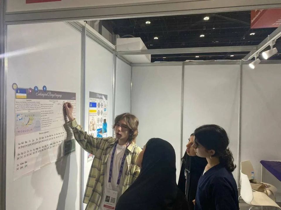 Исследовательскую работу школьника из Улан-Удэ отметили на международном научном форуме в Абу-Даби