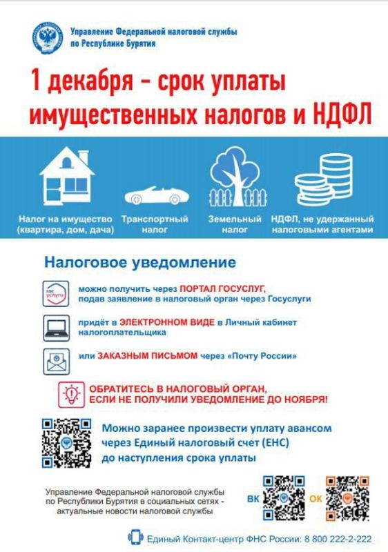 Как проще всего оплатить налоги до 1 декабря?