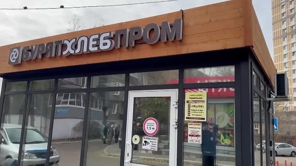 Бурятхлебпром приводит павильоны к единому внешнему виду
