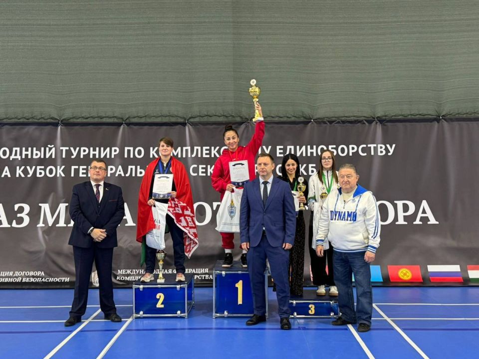 Ульяна Фирсова – чемпионка Международного турнира по Комплексному Единоборству между силовыми структурами!