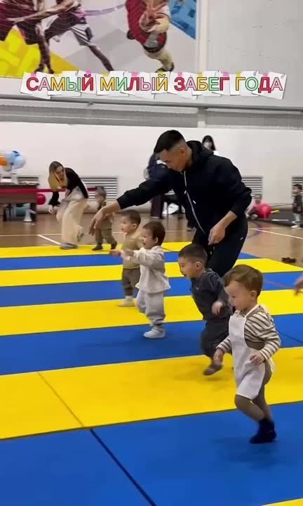 Большие гонки малышей. Давайте вспомним как прошла самая «Мимимишная Олимпиада» в центре единоборств «Патриот» в Улан-Удэ