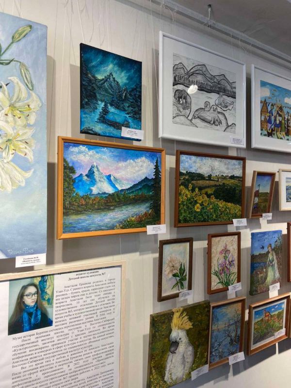 Выставка лучших работ школы Мэрдыгеева откроется в Улан-Удэ