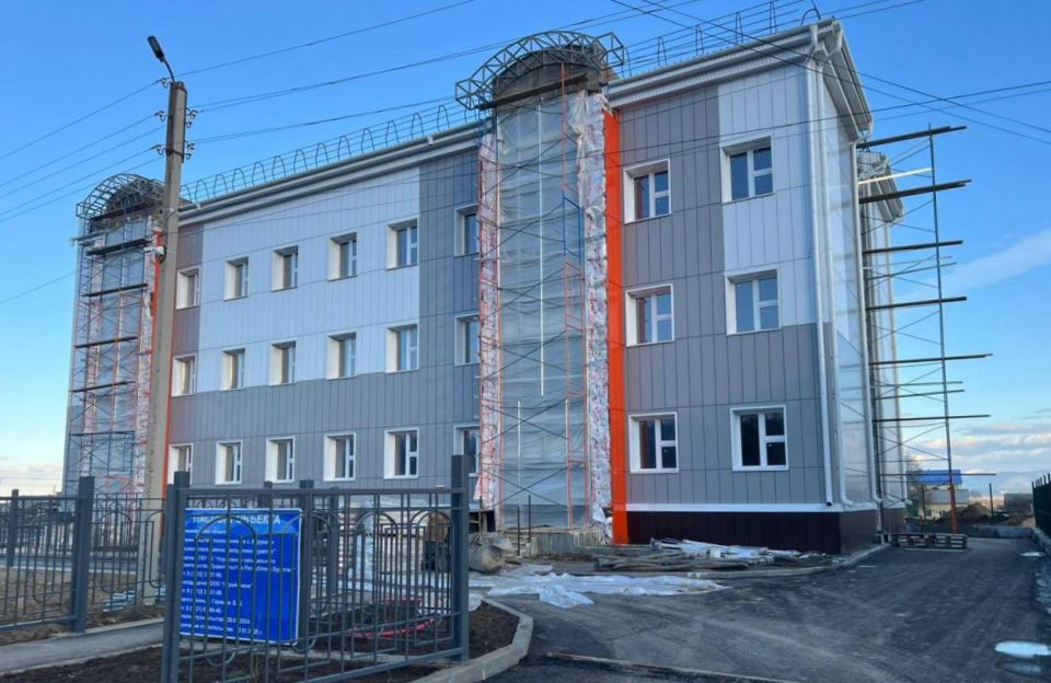 В Бурятии возводят новую поликлинику