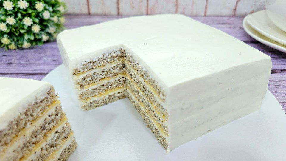 Овсяный торт с лимоном: вкусное и полезное угощение без муки и сахара