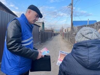 Жителям частного сектора напоминают о правилах пожарной безопасности
