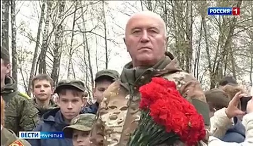 На Мемориале "Высота длинная" у деревни Кузовлево прошло захоронение 26-ти воинов РККА, поднятых поисковиками за Вахту Памяти этого года