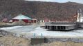 В Орлике строят новую поликлинику и уникальный спортзал-юрту