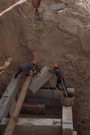 В микрорайоне Энергетик обновляют сети водоснабжения и канализации