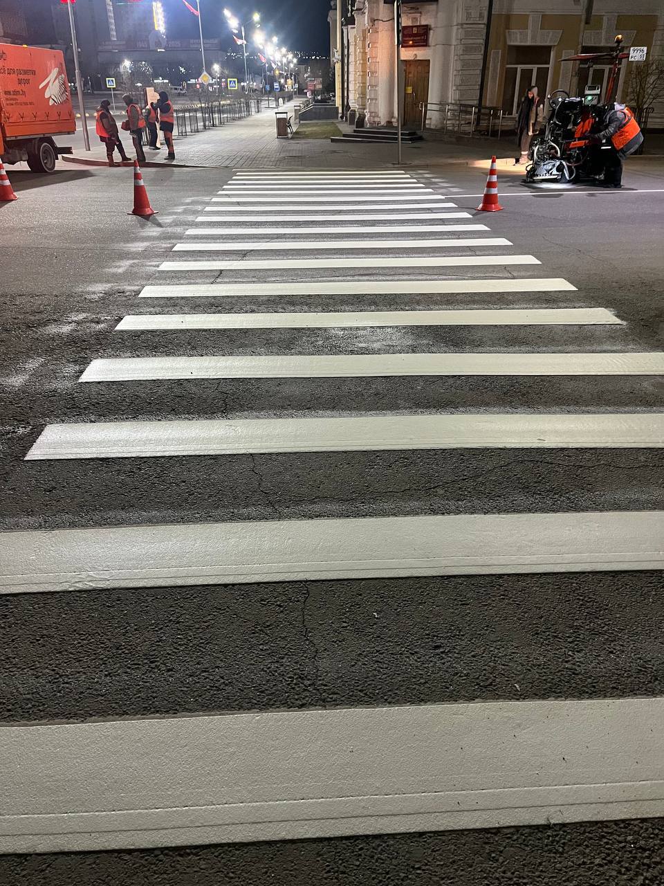 В Улан-Удэ в этом году было нанесено 1 021 элементов дорожной разметки В Улан-Удэ в этом году было нанесено 1 021 элементов дорожной разметки