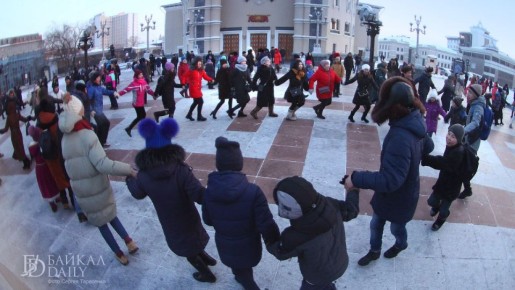 В центре Улан-Удэ станцуют ёхор