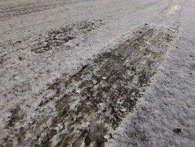 Водителей предупредили, что на перевалах Пыхта и Мандрик в Прибайкальском районе идёт снег
