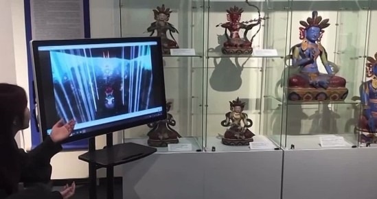 Ожившая мандала в цифровом пространстве