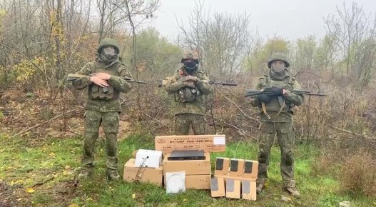 Очередная партия гуманитарной помощи отправлена на передовую.