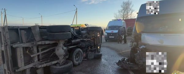 В жёстком ДТП в пригороде Улан-Удэ пострадали пять человек
