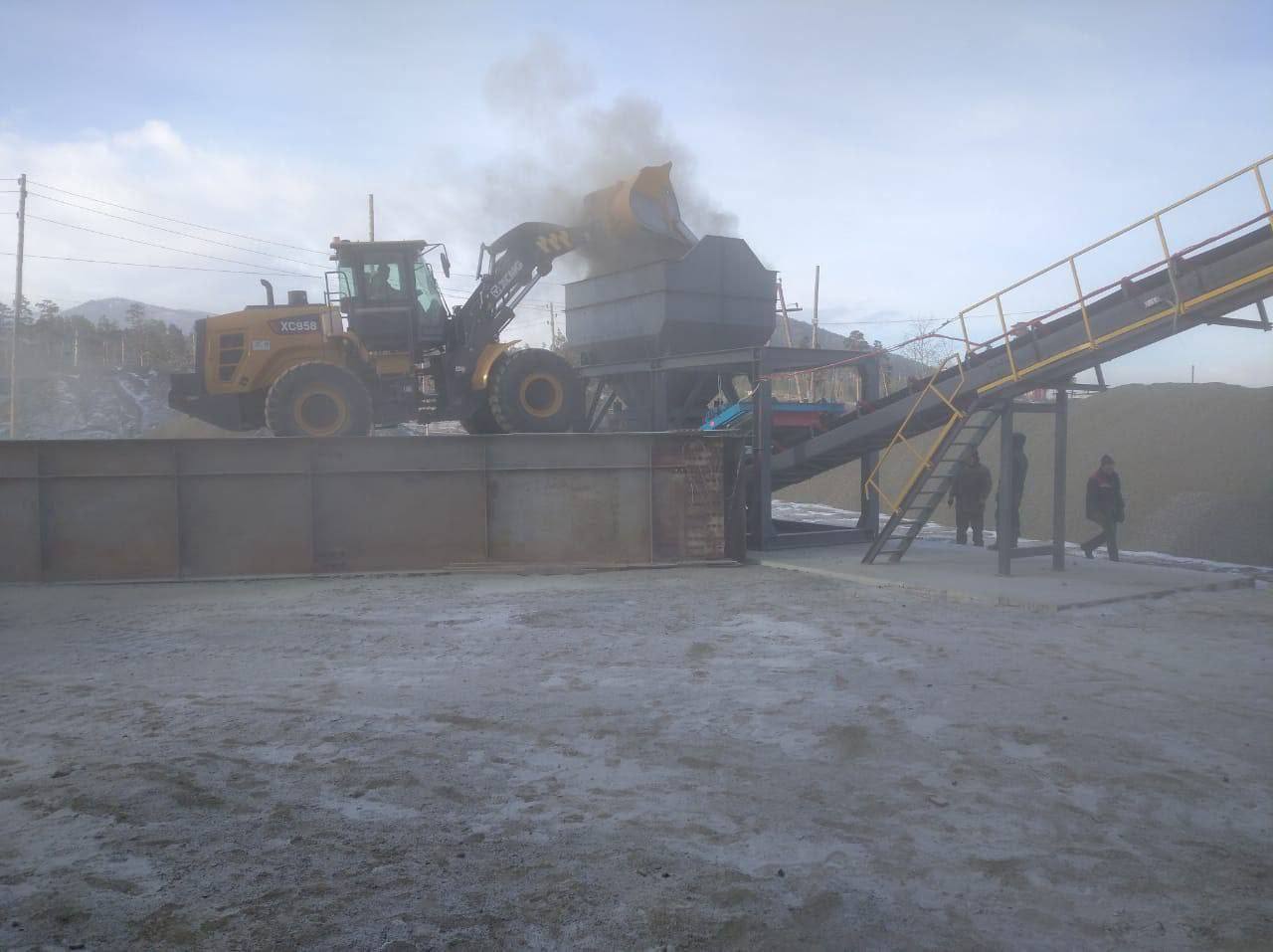 В Муйском районе запустили завод по производству дорожных инертных материалов В Муйском районе запустили завод по производству дорожных инертных материалов