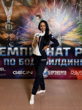 Бодибилдер из Бурятии стала вице-чемпионом России
