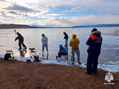 Тонкий лед и коньки – опасное сочетание!